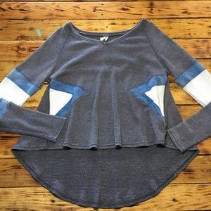 Free People We the Free Oversized Thermal Shirt